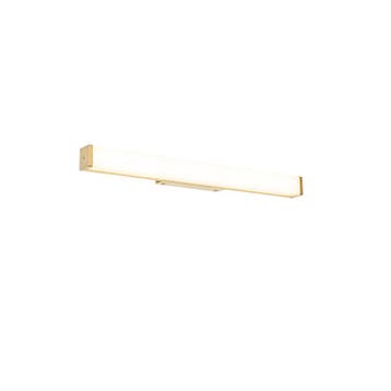 Badkamer wandlamp messing 62 cm incl. LED IP44 - Cascada, Huis en Inrichting, Verzenden, Nieuw, Kunststof