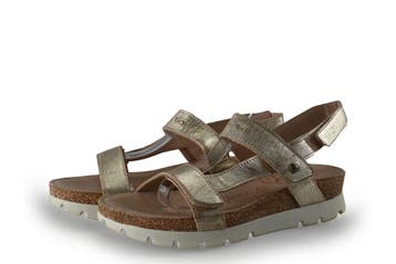 Panama Jack Sandalen in maat 37 Goud, Overige kleuren, Verzenden, Sandalen of Muiltjes, Zo goed als nieuw