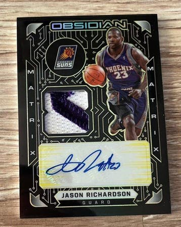 2020/21 Panini Obsidian Jason Richardson limit 10/10, Nieuw