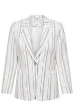 ONLY blazer CARSIESTA linnen streep Maat:, Kleding | Dames, Jasjes, Kostuums en Pakken, Verzenden, Nieuw, Overige kleuren