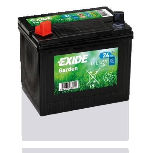 Exide Garden 12V accu | 4901 | 12V 24Ah, Auto-onderdelen, Accu's en Toebehoren, Ophalen of Verzenden