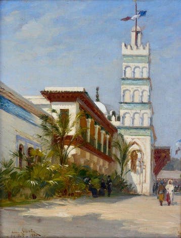 Henri Saintin (1846-1899) - Le Pavillon de lAlgérie -, Antiek en Kunst