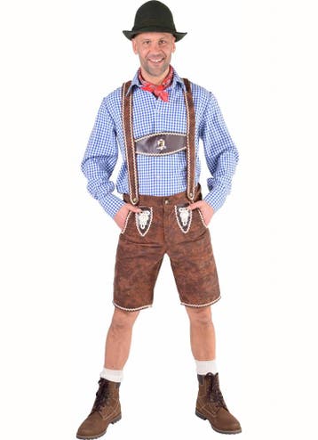 Tiroler broek bruin Jurgen, Ophalen of Verzenden, Nieuw
