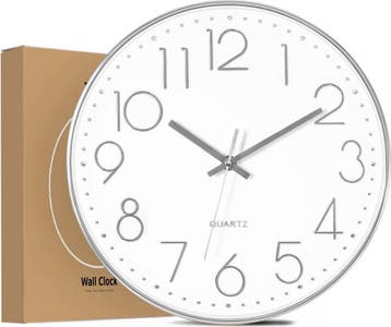 Tyme Wandklok Modern - Goed Leesbaar - Stille 30cm Klok -, Ophalen of Verzenden, Nieuw