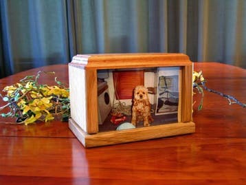 Urn | crematie | uitverkoop | aanbieding | dier | foto, Ophalen of Verzenden, Nieuw