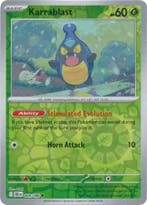 Karrablast 009/086 Reverse Holo Black Bolt, Ophalen of Verzenden, Nieuw, Losse kaart, Foil