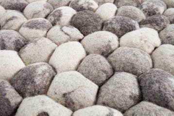 Handgeweven scheerwollen tapijt ORGANIC LIVING 200x120cm, Ophalen of Verzenden, Nieuw