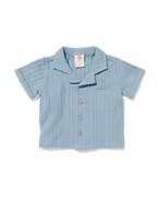 HEMA Newborn blouse jersey blauw, Verzenden, Nieuw