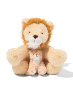 HEMA Knuffel leeuw met baby 31cm, Kinderen en Baby's, Speelgoed | Knuffels en Pluche, Verzenden, Nieuw