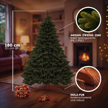 Kunstkerstboom Premium 180cm (Kerst artikelen, Interieur), Diversen, Verzenden, Nieuw