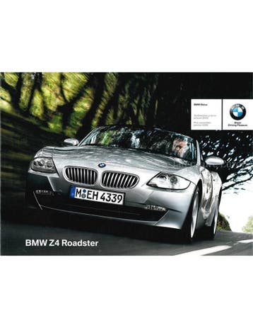 2006 BMW Z4 ROADSTER PRIJSLIJST BROCHURE NEDERLANDS | FRANS, Nieuw, BMW, Author