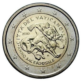 Vaticaan 2 Euro Jaar van de Priester 2010, Verzenden