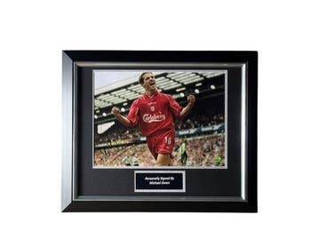 Wereldkampioenschap Voetbal - Michael Owen Signed Liverpool, Nieuw