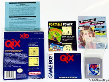 Gameboy Classic - Qix - USA, Spelcomputers en Games, Verzenden, Gebruikt