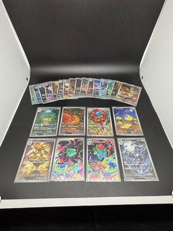 Pokémon Complete set - Scarlet & Violet - 24 Cards - Mega, Nieuw