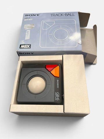 Sony GB-6 Sony GB-6 HIT BIT Track-Ball for MSX – Complete in, Nieuw