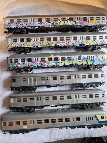 Märklin H0 - 4160; 4083/4042;84257 - Treinset (6) - Mengsel, Hobby en Vrije tijd, Nieuw