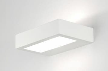 Rietveld Wandlampen - Wit - Keramiek, Huis en Inrichting, Lampen | Wandlampen, Verzenden, Nieuw