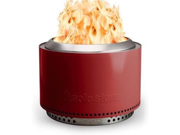 Veiling - Solo Stove Yukon-Vuurkorf 2.0 - Rood, Tuin en Terras, Nieuw