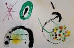 Joan Miro (1893-1983) - Terres de grand feu - Maeght 1963 -