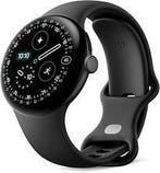 Google Pixel Watch 4 45 mm Aluminium kast in matzwart met, Verzenden, Gebruikt