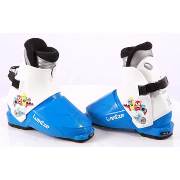 30 30,5 kinder skischoenen WEDZE KID 300, blue/white (TOP st, Sport en Fitness, Verzenden, Gebruikt