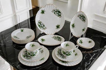 Royal Albert - Koffie- en theeservies (17) - Trillium -
