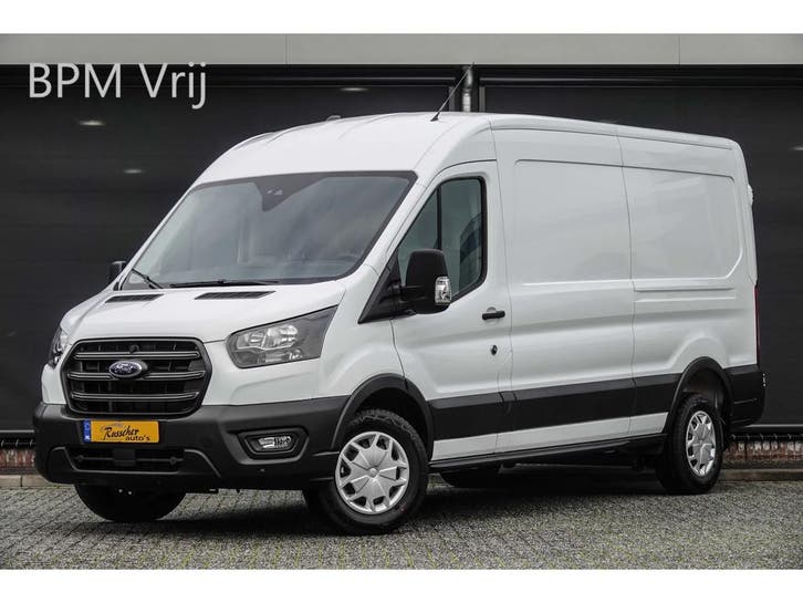 Ford Transit | Zakelijke Lease v.a. €649.8 pm, Auto's, Bestelauto's, Lease, Automaat, Financial lease, Diesel, Wit, Gebruikt, Ford
