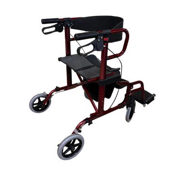Drive Diamond Deluxe 745R Rolstoel Rollator – Compleet gecon, Diversen, Rollators, Ophalen of Verzenden, Gebruikt