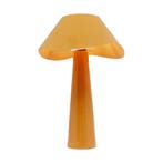 *WOONWINKEL* Kare Design Cloudy Round Oranje Retro Tafellamp, Huis en Inrichting, Lampen | Tafellampen, Verzenden, Nieuw
