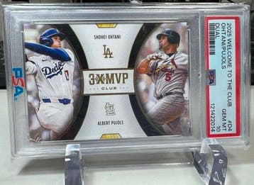 2025 Topps All-Stars Ohtani/Pujols D4 First edition - PSA 10, Verzamelen, Nieuw