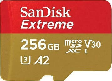 SanDisk | MicroSDXC | 256 GB | UHS-I | U3 | Extreme, Verzenden, Nieuw
