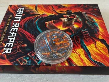 Canada. 5 Dollars 2025, Grim Reaper, 1 Oz (Zonder