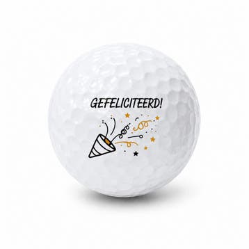 Gefeliciteerd golfbal - Wilson Smart Core - 15, Ophalen of Verzenden, Nieuw