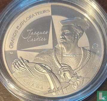 Frankrijk 10 euro 2011 (PROOF) Jacques Cartier, Verzenden, Goud, Frankrijk, 10 euro