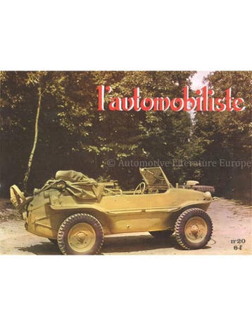 1970 LAUTOMOBILISTE MAGAZINE 20 FRANS, Nieuw, Author