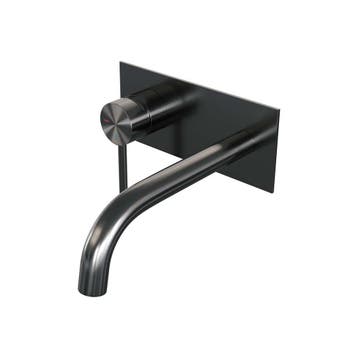 Brauer Gunmetal Edition Inbouw Wastafelmengkraan met Gebogen, Ophalen of Verzenden, Nieuw