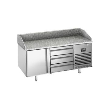 GGM Gastro | Pizzawerkbank PREMIUM PLUS - 1490x700mm - |, Verzenden, Nieuw in verpakking, RVS Meubilair
