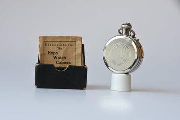 Expo Watch Camera (ca. 1904) – Subminiatuur Spionagecamera, Nieuw