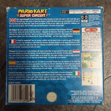 Mario Kart Super Circuit (Gameboy Advance tweedehands game), Ophalen of Verzenden, Zo goed als nieuw