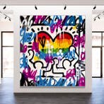 LAPSUS (1990) - Lapsus x Haring - Love is Love - (100% hand