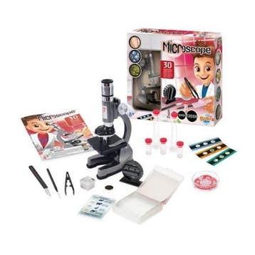 Buki microscoop speelgoedset met 30 van €54,99 voor €49,49, Ophalen of Verzenden