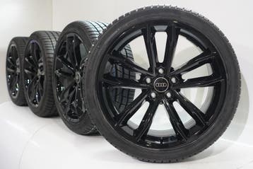 Audi A5 S5 B9 19 inch velgen Continental Winterbanden Nieuw, 19 inch, Gebruikt, Velg(en), Winterbanden