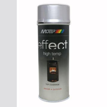 Motip Deco Effect Hittebestendig Zilver 400 ml, Ophalen of Verzenden, Nieuw