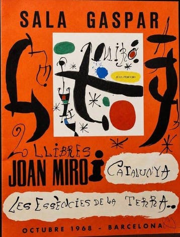 Joan Miro (1893-1983) - Les essencies de la terra