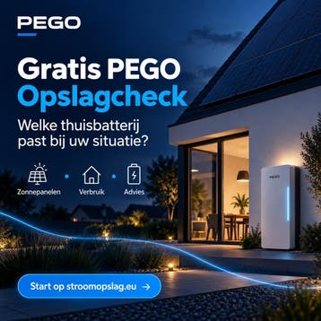Gratis thuisbatterij opslagcheck incl. oplossing en prijs, Doe-het-zelf en Verbouw, Verzenden, Nieuw, Compleet systeem