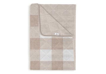 ZoHome Bedsprei Quattro di Lino Sandy Beige 100% Polyester, Nieuw