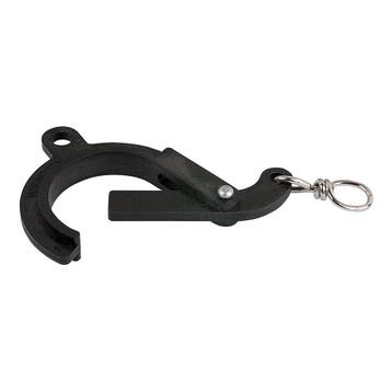 50x WENTEX® Rapido - gordijnclamp Zwart, Verzenden, Nieuw