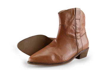 Copenhagen Cowboy laarzen in maat 38 Cognac, Kleding | Dames, Schoenen, Overige kleuren, Verzenden, Zo goed als nieuw, Copenhagen
