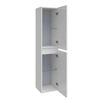 Brauer Joy - Hoge Kast - 160 cm - 2 Deuren - Greeploos -, Ophalen of Verzenden, Nieuw